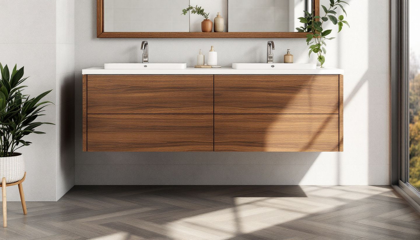 Comment choisir le bon meuble sous vasque en bois pour votre salle de bain